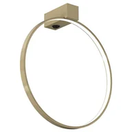 Lampy ścienne - Kinkiet kuchenny AGARO 4316 Shilo LED 9W 3000K obręcz złoty - miniaturka - grafika 1