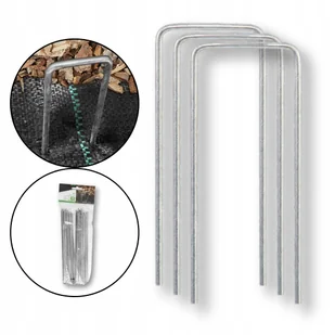 SZPILKI KOŁKI MOCOWANIE DO AGROWŁÓKNINY AGROTKANINY AGROWŁÓKNINA 15cm 20SZT - Agrowłókniny SZPILKI KOŁKI MOCOWANIE DO AGROWŁÓKNINY AGROTKANINY AGROWŁÓKNINA 15cm 20SZT - Agrowłókniny - miniaturka - grafika 1