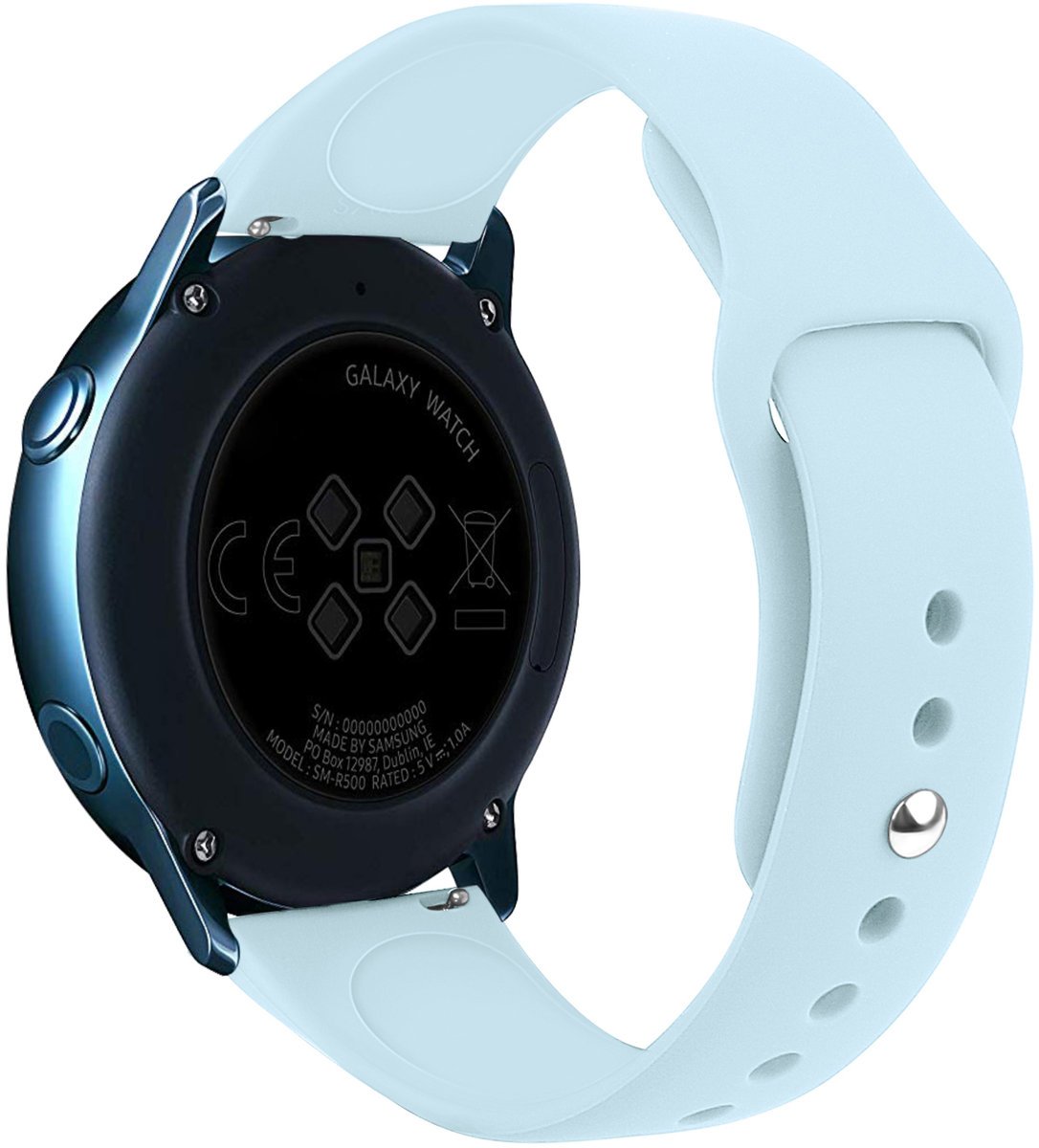 ORYGINALNY ZAMIENNY WYMIENNY PASEK YIVO DO ZEGARKA SMARTWATCH AMAZFIT GARMIN HONOR HUAWEI SAMSUNG XIAOMI TELESKOPY 20MM