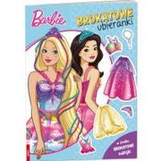 Książki edukacyjne - Barbie dreamtopi Brokatowe ubieranki - miniaturka - grafika 1