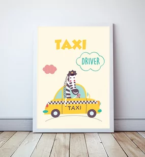 Plakat Autka, ZEBRA format A4 - Plakaty - miniaturka - grafika 1