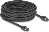 Kable miedziane - Delock DeLOCK network cable RJ-45 Cat.8.1 S/FTP, up to 40 Gbps black, 10 meters - miniaturka - grafika 1