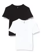 Koszulki i topy damskie - ONLY T-shirt damski, Czarny/opakowanie: biały, XL - miniaturka - grafika 1