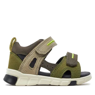 Sandały ECCO Mini Stride 76114152334 Zielony - Buty dla chłopców - miniaturka - grafika 1