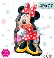 Balony i akcesoria - Balon Foliowy Minnie (49Cm*77Cm) - miniaturka - grafika 1