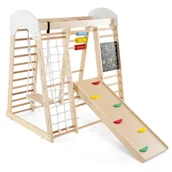 Place zabaw - Drewniany plac zabaw 8 w 1 Centrum aktywności dla dzieci - miniaturka - grafika 1