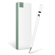 Akcesoria do tabletów i e-booków - Tech-Protect Rysik Charm Stylus Pen Biało-Srebrny - miniaturka - grafika 1