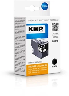 KMP 1537,4001 nabój z tuszem 1 szt. Zamiennik Wysoka (XL) wydajność Czarny 1537,4001 - Tusze zamienniki - miniaturka - grafika 1