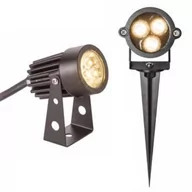 Lampy ogrodowe - RENDL GUN z klinem ziemnym R10530 - miniaturka - grafika 1