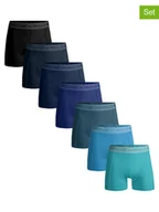 Majtki męskie - Muchachomalo Bokserki (7 par) w kolorze niebieskim, granatowym i czarnym - miniaturka - grafika 1