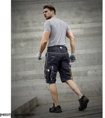 Spodnie sportowe męskie - ARDON URBAN szorty spodenki 65 % poliester, 35 % bawełna, canvas, ok. 270 g/m2 Tabiflex - stretch, 10 kieszeni na - czarny H6537 48 - miniaturka - grafika 1
