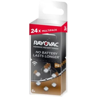 Rayovac Baterie do apartów słuchowych Acoustic Special 312 6szt. - Baterie i akcesoria - miniaturka - grafika 1