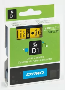 Dymo ETYKIETA D1 9MMX7M CZARNY/ŻÓŁTY S0720730 - Etykiety do drukarek - miniaturka - grafika 7