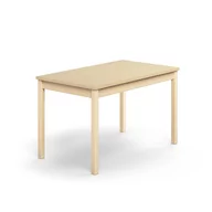 Stoły i stoliki do biura - Stół DECIBEL, 1200x700x720 mm, HPL redukujący hałas, brzoza - miniaturka - grafika 1