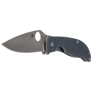 Spyderco Uni pole Star nóż kieszonkowy, szary, One Size C220GPGY - Noże - miniaturka - grafika 1