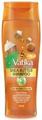 Szampony do włosów - Szampon z Olejkiem Shea Nawilżający, Vatika Dabur, 425 ml - miniaturka - grafika 1