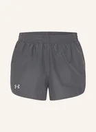 Spodenki damskie - Under Armour Szorty Do Biegania 2 W 1 Ua Fly By 3in grau - miniaturka - grafika 1