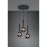 Lampy sufitowe - Clayton lampa wisząca 3-punktowa czarna 310390332 - miniaturka - grafika 1