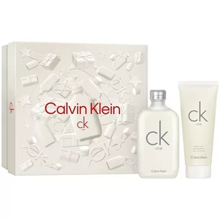 Calvin Klein CK One zestaw Edt 100 ml + Żel pod prysznic 100 ml unisex - Zestawy perfum unisex - miniaturka - grafika 1