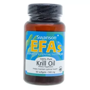 Swanson Olej z kryla antakrytycznego 500 mg, 60 kapsułek - Suplementy naturalne - miniaturka - grafika 1