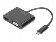 Adaptery i przejściówki - DIGITUS Adapter graficzny USB typu C DA-70858 (DA-70856) - miniaturka - grafika 1