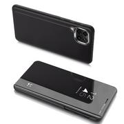 Etui i futerały do telefonów - Hurtel Clear View Case futerał etui z klapką Samsung Galaxy A22 5G czarny - miniaturka - grafika 1