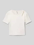 Koszulki dla dziewczynek - T-shirt o kroju slim fit z mieszanki bawełny model ‘NESSA LIFE’ - miniaturka - grafika 1