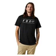 Odzież motocyklowa - Koszulka T-Shirt FOX PINNACLE PREMIUM , kolor czarny rozm.XXL - miniaturka - grafika 1