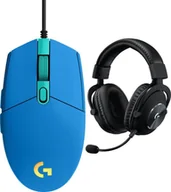 Myszki - Logitech G102 Lightsync 910-005801 + G Pro X Czarne 981-000818 - miniaturka - grafika 1