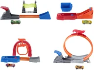 Tory, garaże, parkingi - Mattel Hot Wheels trasos detalės FWM85 - miniaturka - grafika 1