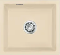 Zlewozmywaki - Zlewozmywak ceramiczny SYSTEMCERAM Mera 42 U Noblesse Korek automatyczny 5301 02 - miniaturka - grafika 1