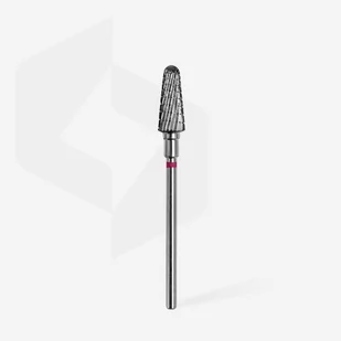 Staleks Frez z Węglika Ścięty Stożek Fiolet 6/14mm - Frezarki do paznokci - miniaturka - grafika 1