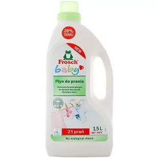 Frosch Baby - Płyn do prania ubranek dla niemowlą 1,5L - EKOLOGICZNY 4009175913609 - Środki do prania - miniaturka - grafika 1