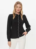 Koszule damskie - Vero Moda Koszula Gigi 10303039 Czarny Regular Fit - miniaturka - grafika 1