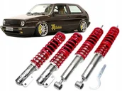 Amortyzatory - Zawieszenie Gwintowane Do VW GOLF 2 II  Od 1983 Do 1992 NOWE GWINT ATEST - miniaturka - grafika 1