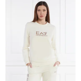 EA7 Bluza | Regular Fit - Bluzy damskie - miniaturka - grafika 1
