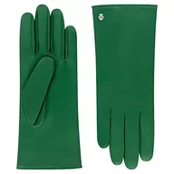 Rękawiczki - Roeckl Damskie skórzane rękawiczki Hamburg, ZIELONY, 8 - miniaturka - grafika 1