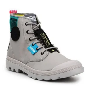 Buty Palladium Lite Ovb Neon U 77082-243 szare - Trampki damskie - miniaturka - grafika 1