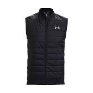 Kurtki i kamizelki sportowe męskie - Kamizelka męska Under Armour Run Insulate Vest - miniaturka - grafika 1