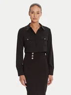 Koszule damskie - Rinascimento Koszula CFC0125777003 Czarny Regular Fit - miniaturka - grafika 1
