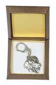 Breloki - Rhodesian Posrebrzany brelok w pudełku - miniaturka - grafika 1