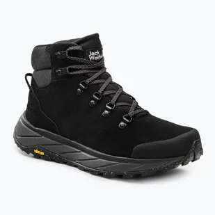 Buty trekkingowe męskie Jack Wolfskin Terraventure Urban Mid black - Sport OUTLET - miniaturka - grafika 1
