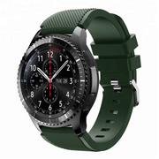 Akcesoria do smartwatchy - Cadorabo Pasek TPU z metalowym zamknięciem 22mm Kompatybilny z Samsung Galaxy Gear S3 / Gear 2 w ZIELONA - Wymienna opaska do Huawei Watch GT do Wat.. - miniaturka - grafika 1