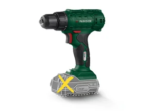PARKSIDE® Akumulatorowa wiertarko-wkrętarka 35Nm, 20 V (bez akumulatora i ładowarki) - Wiertarko-wkrętarki akumulatorowe - miniaturka - grafika 1