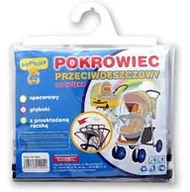 Akcesoria i dodatki do ubrań dla dzieci - Topgal 1801 Pokrowiec foliowy na wózek głęboki - miniaturka - grafika 1