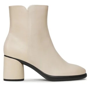 Botki ECCO Sculpted Lx 55 22261301378 Biały - Botki damskie - miniaturka - grafika 1