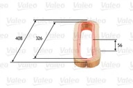 Filtry powietrza - Filtr powietrza VALEO 585667 C41121 585667 - miniaturka - grafika 1