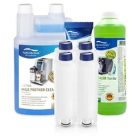 Akcesoria i części do ekspresów do kawy - Zestaw Delonghi Aqualogis AL-S002 4szt, Latteo 1000ml, Verde 750 - miniaturka - grafika 1