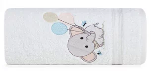 Ręcznik Kąpielowy Dziecięcy Baby50 50 x 90 Biały - Ręczniki - miniaturka - grafika 1