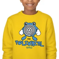 Bluzy dla dziewczynek - Bluza Dziecięca Żółta Bez Kaptura Prezent Dla Dziecka Poliwhirl 128 Wzory - miniaturka - grafika 1